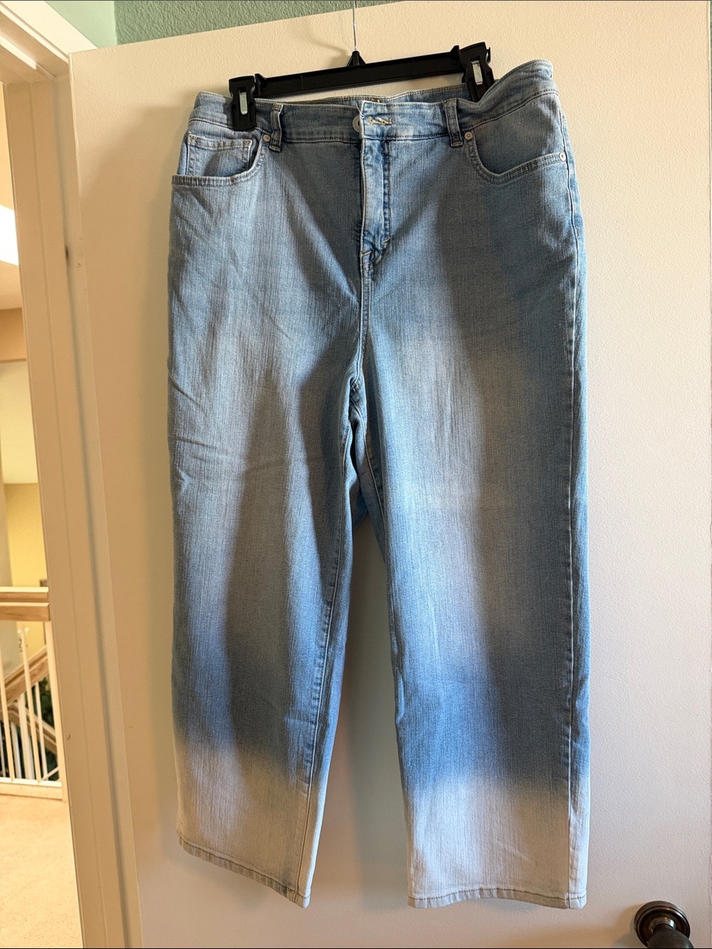 Style & Co. Light Blue Straight-Leg Jeans